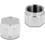 Delock tampa de proteção para conector M12, para aparafusar, metal, IP67 à prova de pó e água 60842
