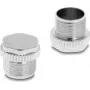 Delock tampa de proteção para conector fêmea M12, aparafusável, metal, IP67 à prova de pó e água (60843)