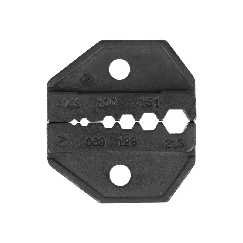 Delock Ratchet VI Inserto de perfil de prensagem para ferramenta de crimpagem (90535)
