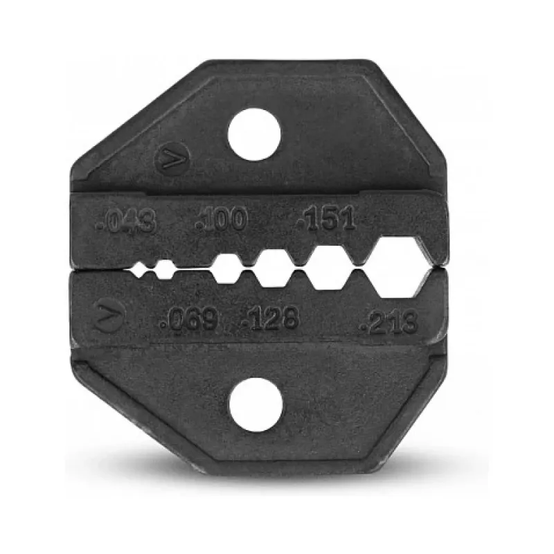 Delock Ratchet VI Inserto de perfil de prensagem para ferramenta de crimpagem (90535)