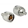 DeLOCK Adaptador RF N Plug to SMA Jack 50 Ohm