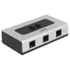 Delock RJ11 comutador manual bidirecional 2 portas
