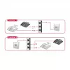 Delock RJ11 comutador manual bidirecional 2 portas