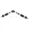 Conector fêmea a fêmea RJ45 Delock Cat.6 com rosca M23 x 1,5 mm, 90° angular, IP68 à prova de pó e água, preto