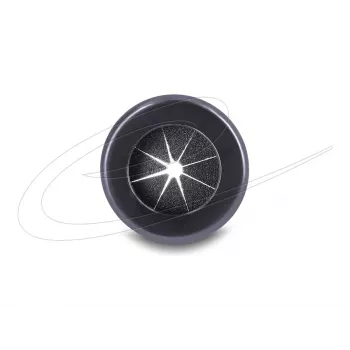 Passa-cabos redondo de borracha Delock Ø 38 mm preto, pack de 10
