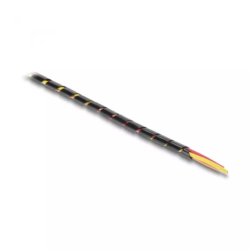 Manga espiral Delock 6 mm de diâmetro 10 m preta