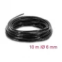 Manga espiral Delock 6 mm de diâmetro 10 m preta