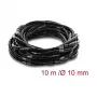Delock Espiral para cabos 10 mm de diâmetro 10 m Preto