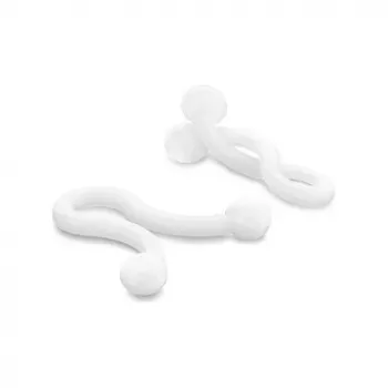 Delock espiral para cabos 5 mm transparente, 100 unid.