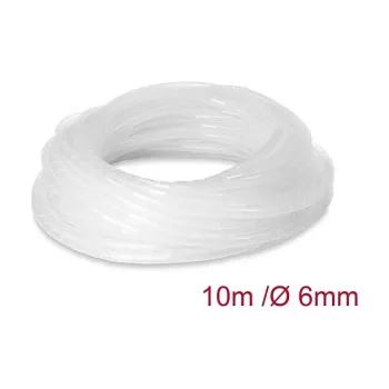 Fita espiral para cabos Delock 6 mm de diâmetro 10 m transparente