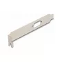 Delock Chapa de slot padrão com abertura D-Sub 9 (90110)