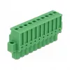Conjunto de bloco de terminais DELOCK para calha DIN 10 polos com bloqueio de parafuso