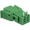 Conjunto de blocos de terminais Delock para placa de circuito impresso 2 polos 3,81 mm passo horizontal 65952