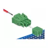Conjunto de blocos de terminais Delock para placa de circuito impresso 2 polos 3,81 mm passo horizontal 65952