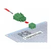 Conjunto de blocos de terminais Delock para placa de circuito impresso 2 polos 3,81 mm passo horizontal 65952