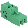 Delock Conjunto de blocos de terminais para placa de circuito impresso, 2 pinos, passo 5,08 mm, vertical 66500