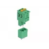 Delock Conjunto de blocos de terminais para placa de circuito impresso, 2 pinos, passo 5,08 mm, vertical 66500