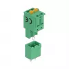 Delock Conjunto de blocos de terminais para placa de circuito impresso, 2 pinos, passo 5,08 mm, vertical 66500