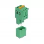 Delock Conjunto de blocos de terminais para placa de circuito impresso, 2 pinos, passo 5,08 mm, vertical 66500