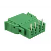 Delock Conjunto de blocos de terminais para placa 4 pinos, passo 3,81 mm, horizontal (65954)