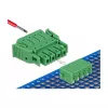 Delock Conjunto de blocos de terminais para placa 4 pinos, passo 3,81 mm, horizontal (65954)