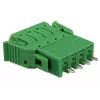 Delock Conjunto de blocos de terminais para placa 4 pinos, passo 3,81 mm, vertical (65970)