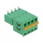 Conjunto de blocos de terminais Delock para placa 4 polos 5,08 mm passo horizontal 66506