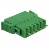Conjunto de blocos de terminais Delock para placa 6 polos 3,81 mm passo vertical (65972)