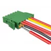 Conjunto de blocos de terminais Delock para placa 6 polos 3,81 mm passo vertical (65972)