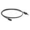 Cabo TOSLINK Delock Mini TOSLINK ficha de 3,5 mm para ficha TOSLINK, Ø 2,2 mm, 1 m, preto