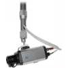Suporte de teto telescópico DELTA BR-60X120 para câmaras CCTV, 710–1220 mm, branco