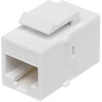 DELTA FX-RJ45-G/RJ45-G/6 Keystone Jack Cat6 blindado, sem ferramentas, contactos dourados