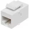 DELTA Módulo Keystone FX-RJ45-G/RJ45-G Cat.6 UTP Conector fêmea RJ45 para conector fêmea RJ45, cinzento