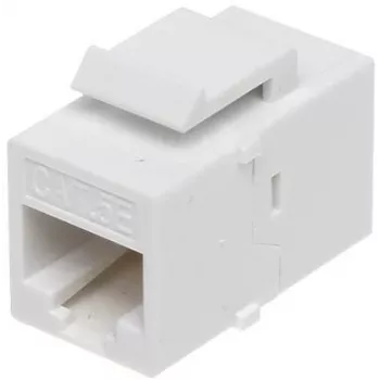 DELTA Módulo Keystone FX-RJ45-G/RJ45-G Cat.6 UTP Conector fêmea RJ45 para conector fêmea RJ45, cinzento