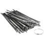 DELTA MONTAGE SSCT-150X4.6 Abraçadeiras de aço inoxidável 150 x 4,6 mm, 100 unid.
