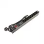 DELTA PD-6/R-SPD-3L Régua de Tomadas 6 Tomadas com Proteção contra Sobretensão, Interruptor Bipolar, Cabo de 1,5 m, Tomadas Tipo E, 2300 W, Preto