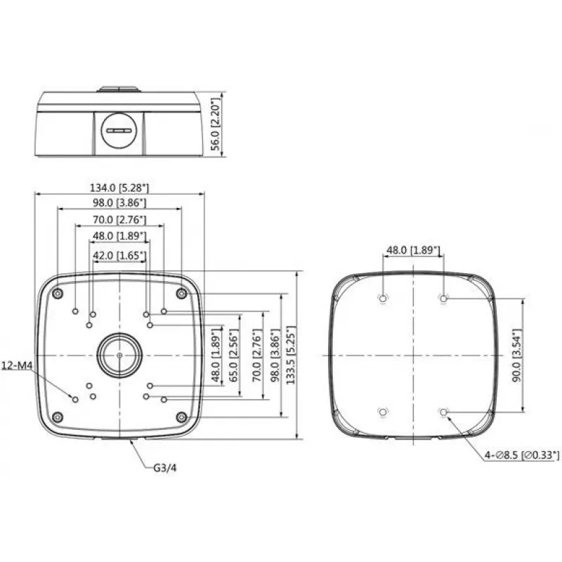 DELTA STG-PFA121 Suporte para câmara