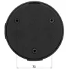 DELTA STG-PFA130-E caixa de ligação para câmaras dome Dahua, montagem em parede/teto, alumínio, preto STG-PFA130-E(BLACK)