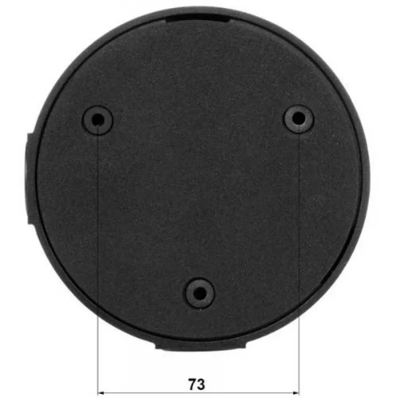 DELTA STG-PFA130-E caixa de ligação para câmaras dome Dahua, montagem em parede/teto, alumínio, preto STG-PFA130-E(BLACK)
