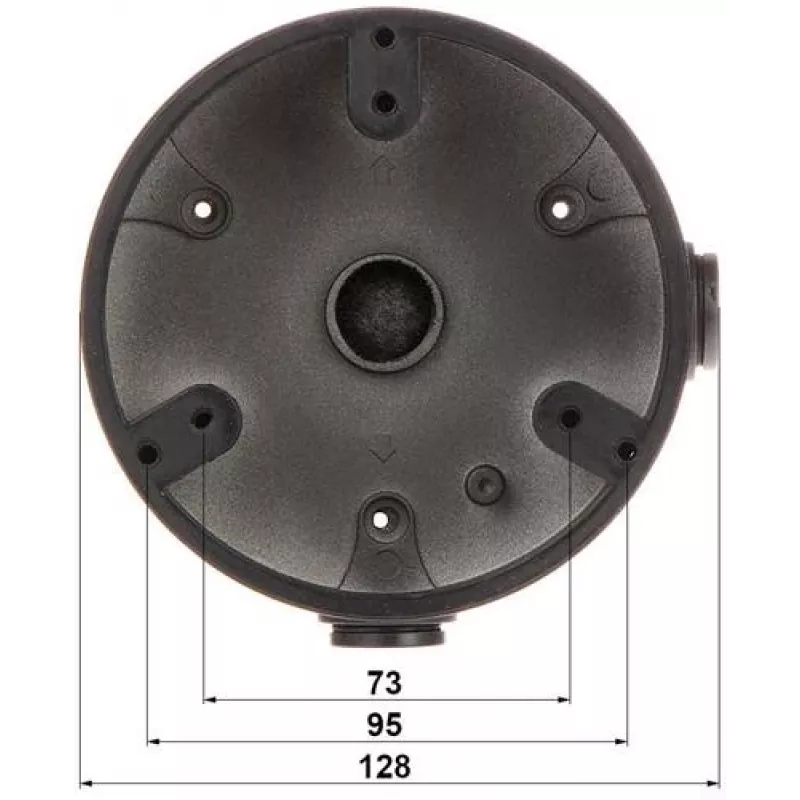 DELTA STG-PFA137 (BLACK) Suporte para câmara