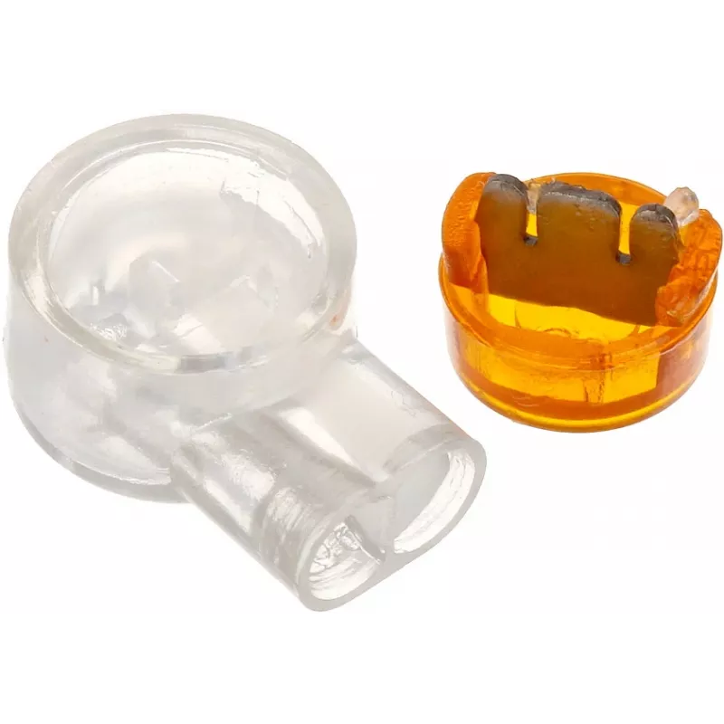 Conector rápido DELTA UY-4CI/100 UY-4CI/100, IDC com gel, 4 condutores, 100 unid.