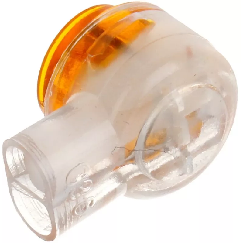 Conector rápido DELTA UY-4CI/100 UY-4CI/100, IDC com gel, 4 condutores, 100 unid.