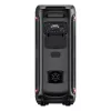 Coluna de festa Bluetooth Denver BPS-470 com karaoke, 2000W PMPO, 20W RMS, luzes LED, rádio FM, TWS, incl. microfone, preto