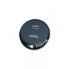 Denver DM-24 Leitor de CD portátil com auscultadores, Preto