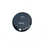 Denver DM-24 Leitor de CD portátil com auscultadores, Preto
