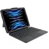 DEQSTER Prime Capa com Teclado para iPad Air 13 polegadas (M2/M3) - USB-C, Resistente a Salpicos, QWERTY, Preto