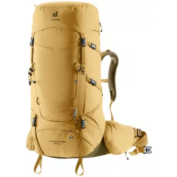 Mochila de mulher Deuter Aircontact Core 55 + 10 SL - Savanna/Nori