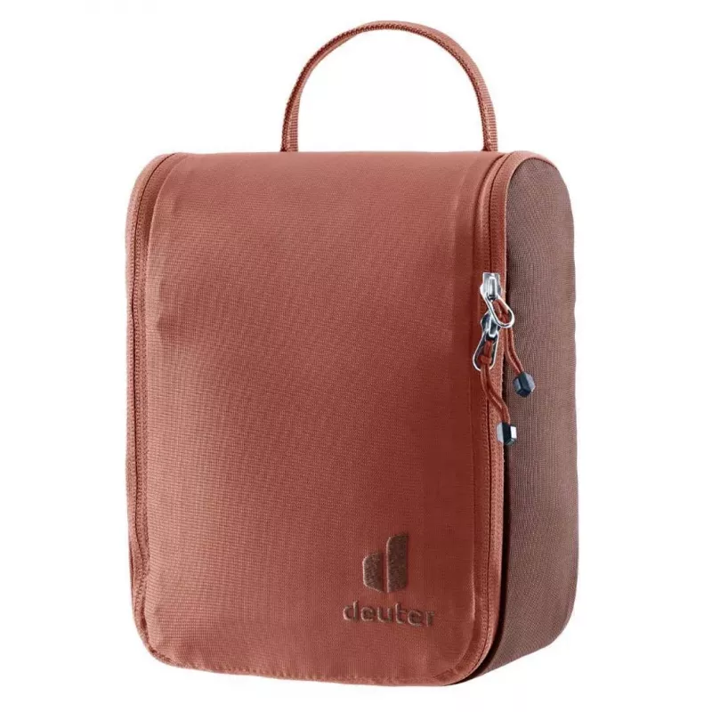 Mochila com airbag de avalanche Deuter Alproof Lite 20 SL + Wash Center I necessaire Conjunto - Cinnamon/Preto & Raisin/Caspia