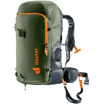 DEUTER Alproof Tour 38+5 khaki-black | Mochila de esqui touring unissexo