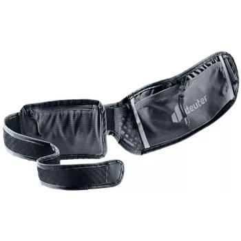 Bolsa de cintura para corrida Deuter Shortrail I preta 1,5L